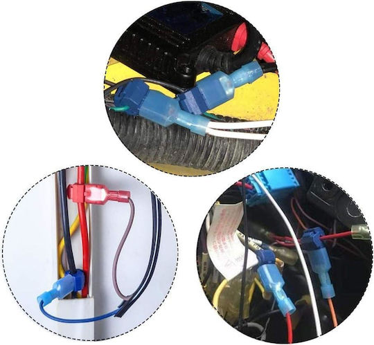 Set Conector Tip T 360 Bucăți Conexiune Rapidă Fără Tăierea Firelor Originale Ideal Auto-moto Bărci Proiecte Diy Onuvio
