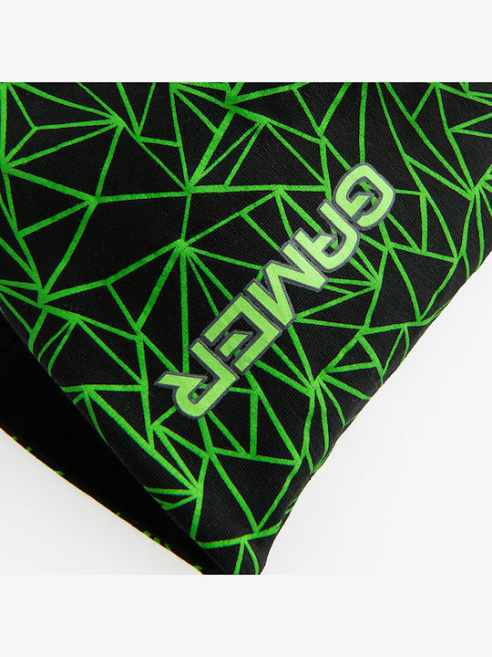Gamer Kids Beanie Double Sided Fabric Black