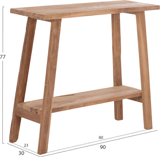 Taliber Κονσόλα από Μασίφ Ξύλο Φυσικό Μ90xΠ30xΥ77εκ. Taliber Κονσόλα από Μασίφ Ξύλο Φυσικό Μ90xΠ30xΥ77εκ.