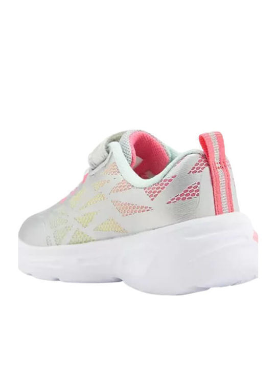 Παιδικά Sneakers με Σκρατς & Φωτάκια Ασημί