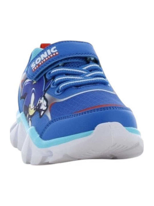 Sonic Kids Sneakers Anatomic with Scratch & Lights Blue