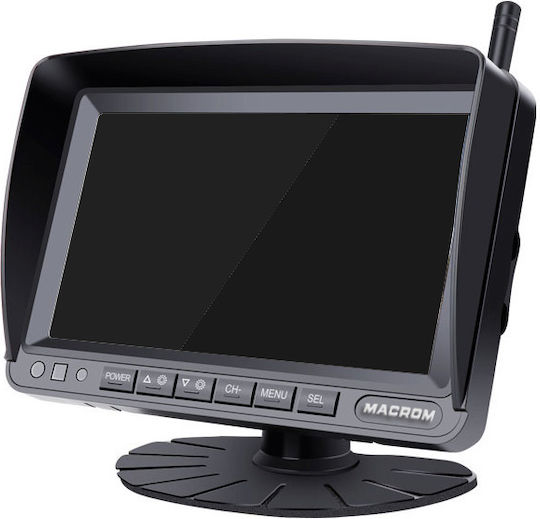 Macrom Wireless Waterproof Car Reverse Camera with Screen and Night Vision Universal Rover SD