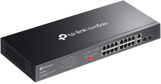 TP-LINK Omada Negestionat L2 PoE+ Switch cu 18 Porturi Gigabit (1Gbps) Ethernet
