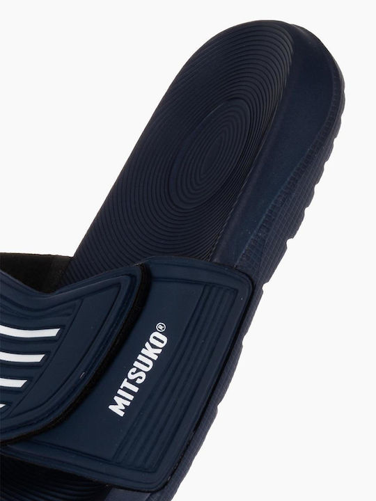 Slides in Blau Farbe