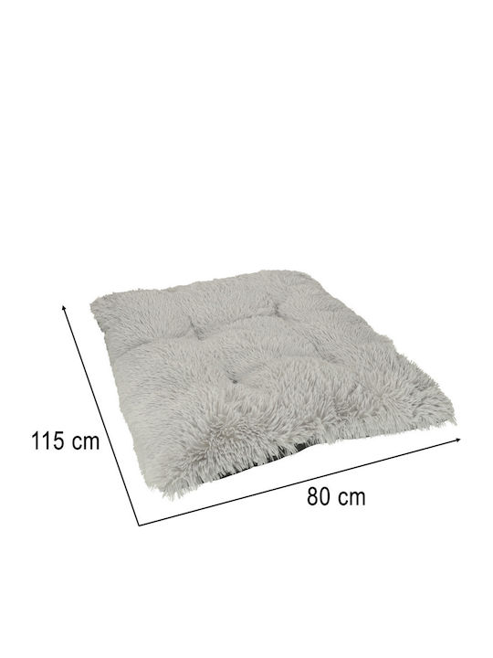 Sofa Dog Bed Orthopedic Gray 115x80cm
