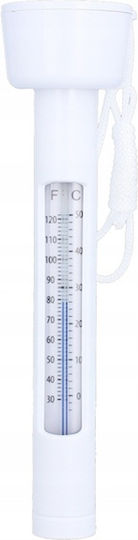 Poolthermometer Weiß