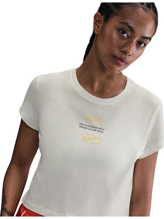 Sportswear Γυναικείο T-shirt Εκρού