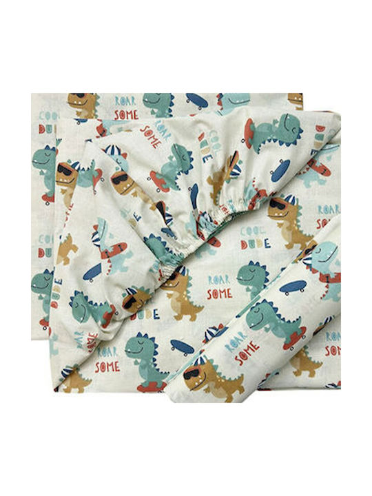Bunny Bebe Σετ με Λάστιχο Αυτοκινητάκια 70x140εκ.