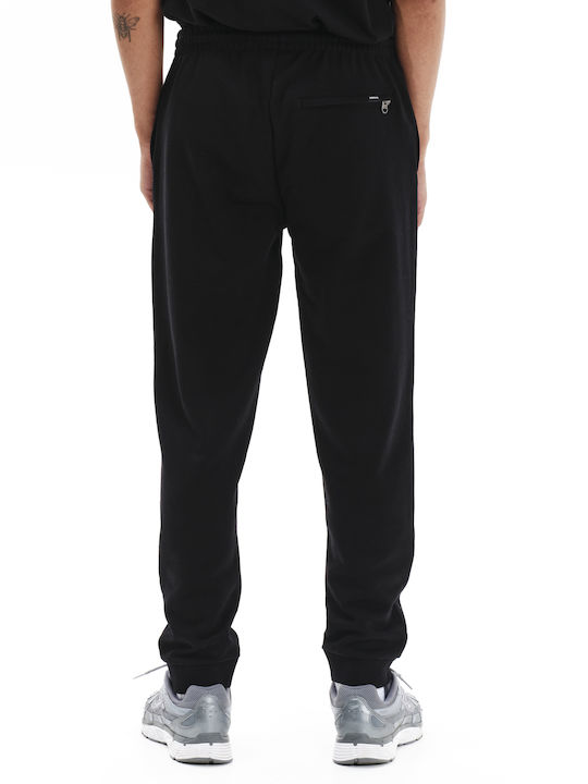 Sweatpants with Elastic Black