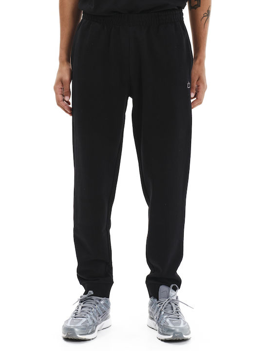 Sweatpants with Elastic Black