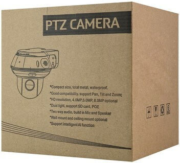Longse PT3DK4XGL500 IP Surveillance Camera Full HD+ 5MP Waterproof with Two-Way Communication and Lens 2.8mm