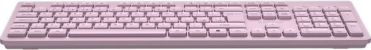 Canyon HKB-W01 Kabellos Nur Tastatur Englisch US Rosa