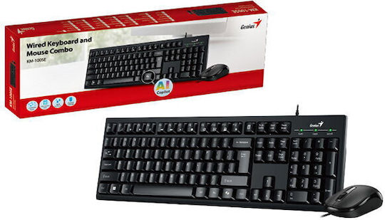 Genius 31330009400 Set tastatură și mouse Engleză US