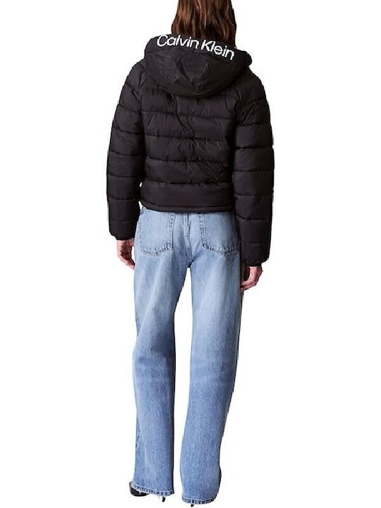Women's Lifestyle Jacket for Winter Black