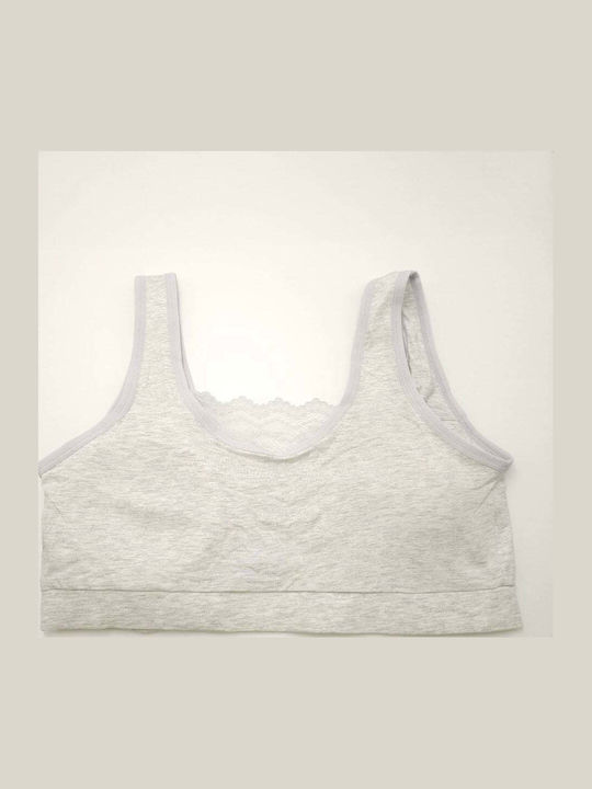 Women's Bra with Removable Padding Grey