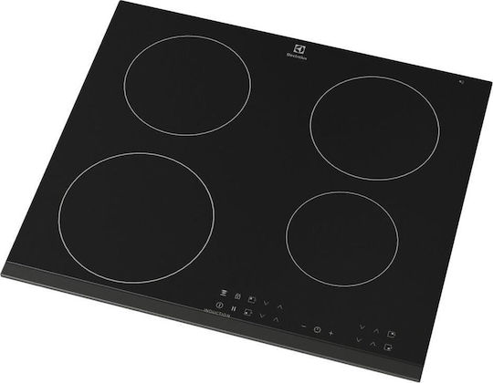 Electrolux Индукционен котлон Автономен с Абсорбатор и Функция за заключване 59x52εκ.