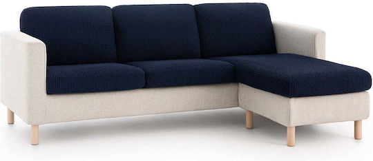 Sofazip Husă Elastică Scaun Navy Blue 65εκ. 1buc SZCUSHBLEUM