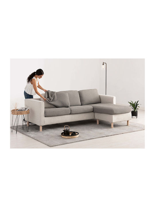 Sofazip Ελαστικό Κάλυμμα Σκαμπό Sand Color 65εκ.