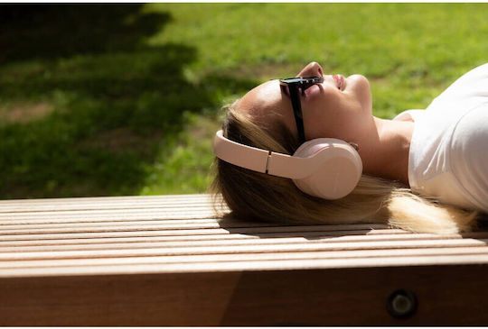 GoGEN Безжични Bluetooth On Ear Слушалки с 31 часа Работа Розови