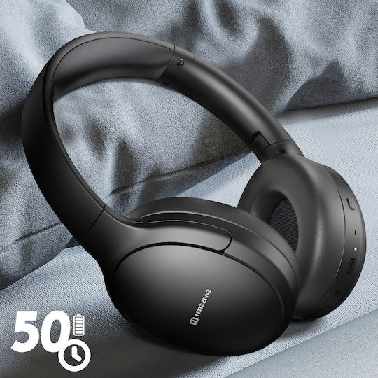 Swissten 54400221 Ασύρματα / Ενσύρματα Over Ear Ακουστικά με 2 ώρες Λειτουργίας Μαύρα