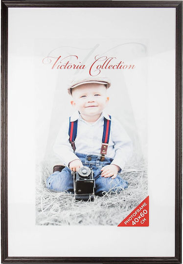 Victoria Collection Picture Frame with Black Plastic Frame 40x60 Victoria Collection Picture Frame with Black Plastic Frame 40x60