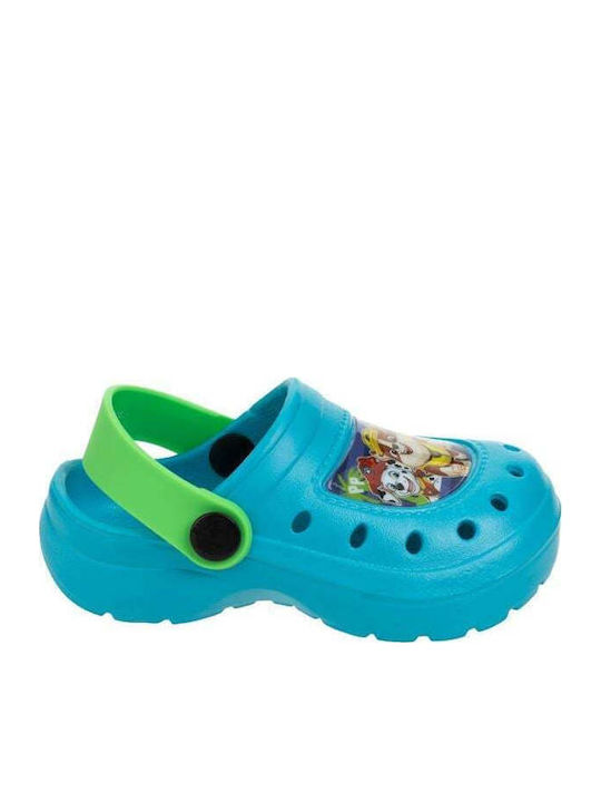Children's Anatomical Beach Shoes Turquoise