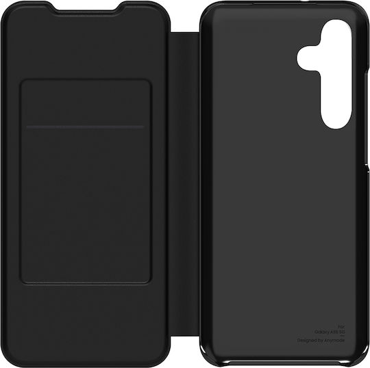 Samsung Anymode Книга Силикон Черен (Galaxy A55)