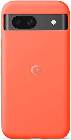 Google Back Cover Plastic Coral (Google Pixel 8a - Traducere: Google Pixel 8a)
