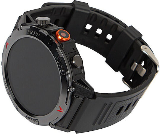 Blow X21 48mm Smartwatch mit Pulsmesser (Schwarz)
