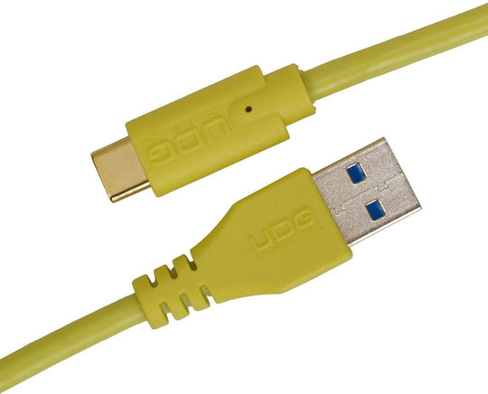 UDG USB 3.0 Cable USB-C male - USB-A Yellow 1.5m (U98001YL)