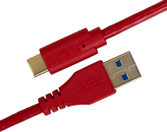 UDG USB 3.0 Cable USB-C Male - USB-A Red 1.5m U98001RD
