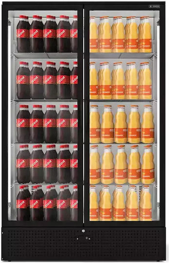 Sanden Intercool Frigider pentru băuturi 477lt Cu două uși Înălțime182xLățime90xAdâncime53cm