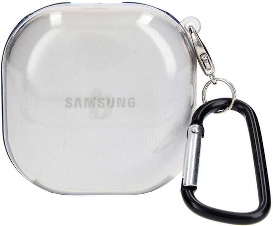Samsung Buds Live Buds2 Pro 2Pro TPU Plus PC Transparent Carbon Fiber Wireless Earphones Protective Case Switch Black Blue