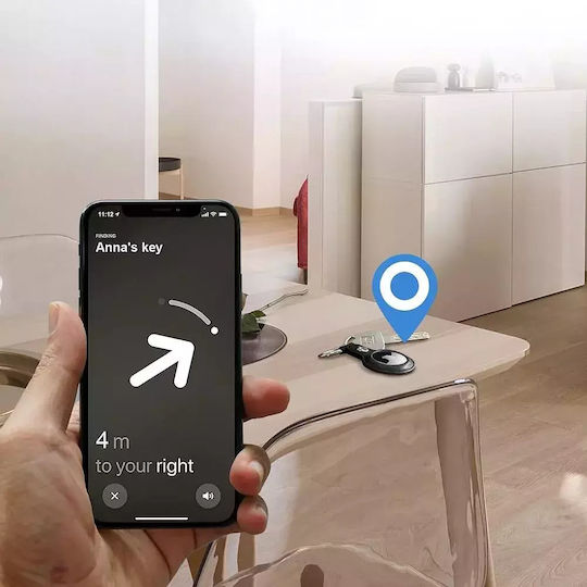 Tech-Protect NaturalFit Θήκη για AirTag σε Μαύρο χρώμα