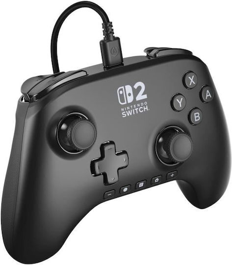 PowerA Advantage Ενσύρματο Gamepad για Switch 2 Μαύρο