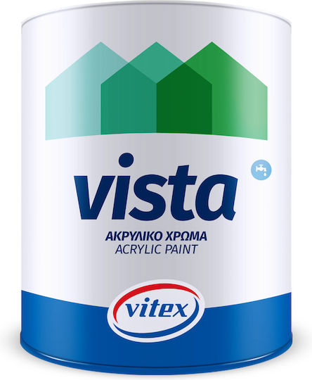 Vitex Vista Plastic Acrilyc Paint for Exterior Use White 3lt
