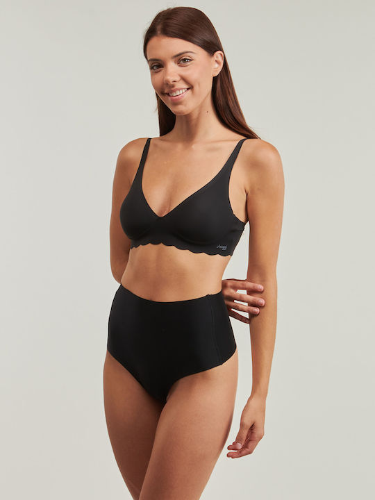 Zero Negru Sutien fără căptușeală 2Pack