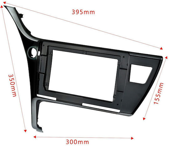10-inch Navigation Frame Idealstore Wiring Canbus Module Compatible Toyota Corolla 2017-2018 Abs Material Type Mp3 Radio Mp5 Player 2din Android 10-9 Inch Tesla Style Screen