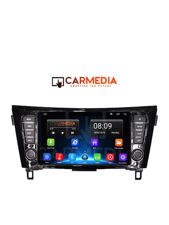 Carmedia Car Audio System for Mercedes-Benz CL Class Nissan X-Trail Qashqai 2014-2021 Bluetooth USB Wi-Fi GPS Apple CarPlay Android Auto with 9 Inch Touch Screen