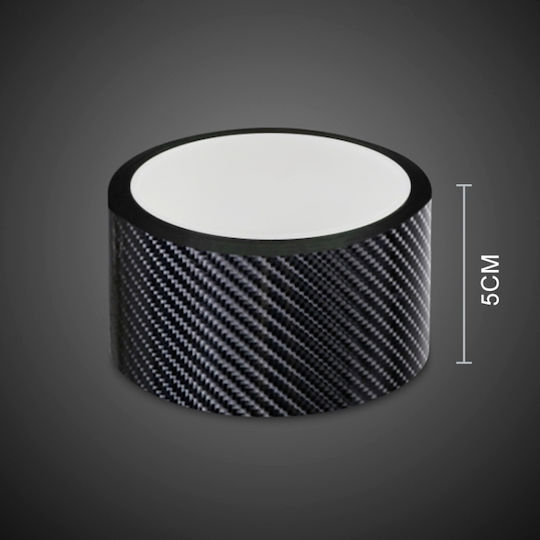 3M Αυτοκόλλητη Ταινία Αυτοκινήτου Carbon 1000 x 5cm σε Μαύρο Χρώμα