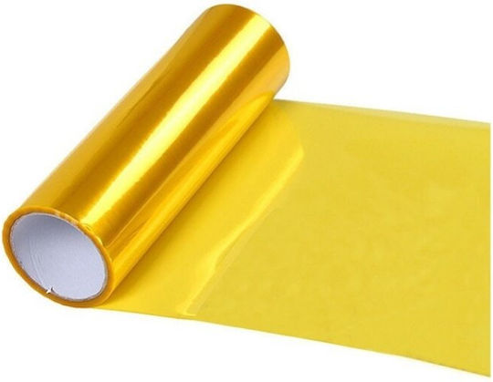 Yellow Protective Film Headlights Taillights Dimensions 60 Cm X 60 Cm Protects Against Scratches Chemicals Uv Radiation Extreme Weather Conditions Reduces Risk Yellowing Cracking