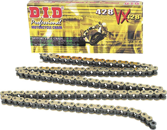 DID Drive Chain 428VX for Yamaha YZF 125 R 125ie 08-15 / MT 125ie 14-15 / HONDA XR 125L 03-08' 132
