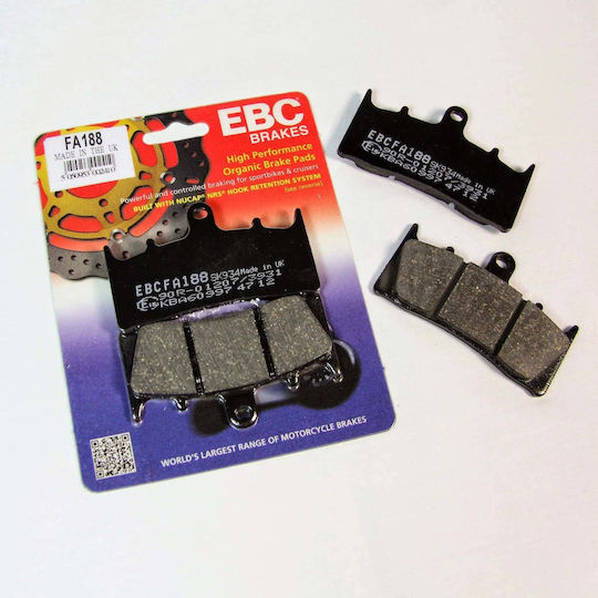EBC Motorcycle Brake Pads Front for Yamaha YZF-R1