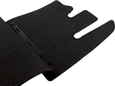 Petex Front Mats 2pcs for Peugeot Partner Citroen Berlingo 2018+ Black