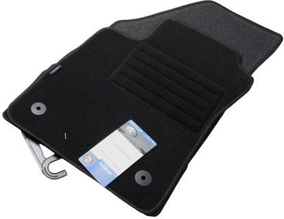 Petex Set of Front and Rear Mats 4pcs for Opel Mokka Black