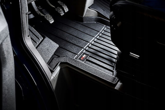 Frogum Set of Front and Rear Mats 2pcs Tray Type for Volvo FH 2008-2012 Black