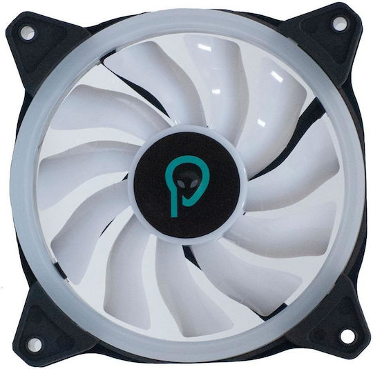 Spacer SPFC-120-6P-ARGB Case Fan 120mm (1200rpm / 38.5cfm) με ARGB Φωτισμό και Σύνδεση 6-Pin