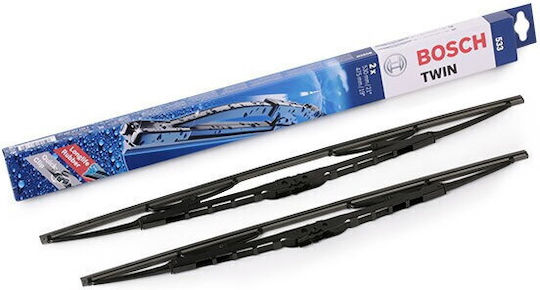Bosch 533 Front Car Wiper Set 530mm/475mm for Audi A3 Volkswagen Golf IV 1997-2002