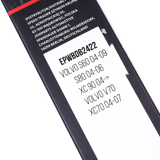Einparts Комплект Предни Чистачки за Автомобил 600мм/550мм за Smart За двама Volvo S60 / S80 / V70 / XC 90 - ХС 90