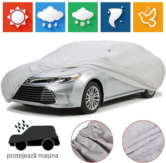 Husă Auto Premium Impermeabilă Idealstore Protecție 4 Sezoane Echipată cu Fermuar Fabricată din Material Rezistent la Intemperii Dimensiuni 4.37 X 1.85 X 1.6 Cm Proiectată pentru Duster II 2018->
